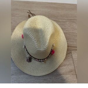 Sophisticated Beaded Cowboy/Beach Hat